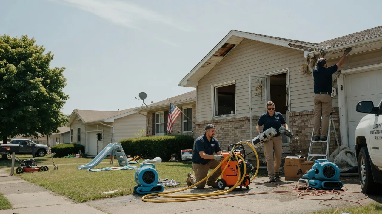 Water Damage Restoration in New Vienna, OH near me
